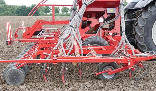 cilena aplikace bakterii Kverneland tsdrill trysky